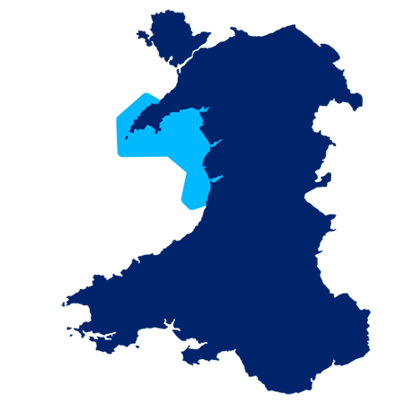 Pen Lyn Welsh Map